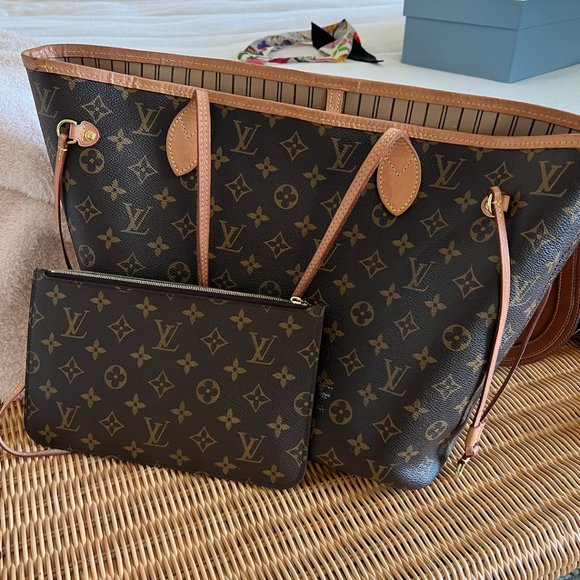 Louis Vuitton Handbags - Louis Vuitton Neverfull Brown Monogram
